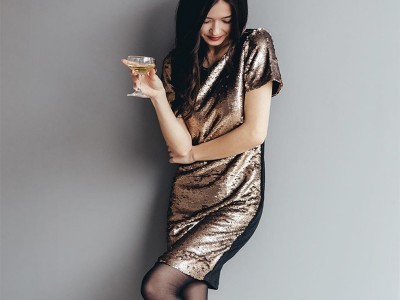 Как носить пайетки в повседневном образе